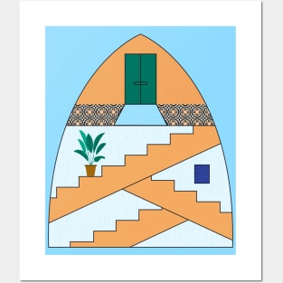 Arabic Stairway Posters and Art